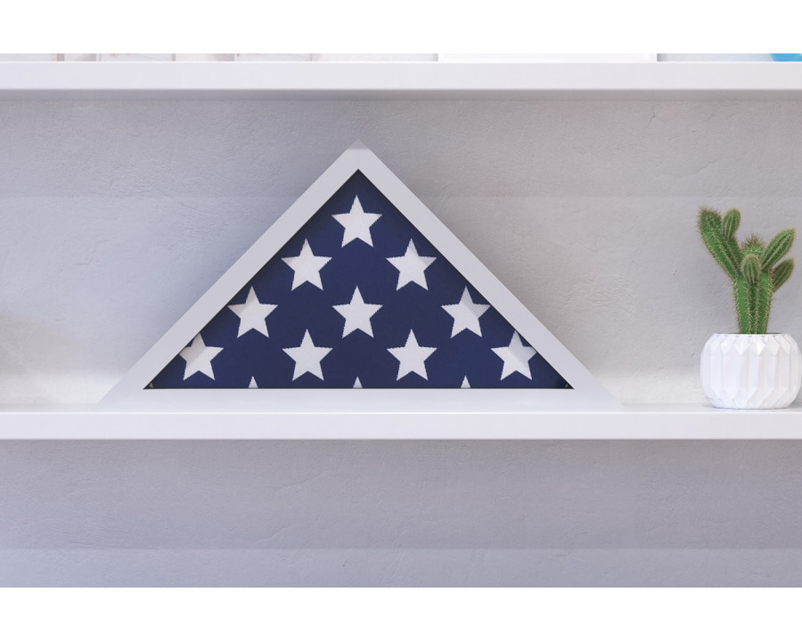 BLNK - Sheehan Solid Wood Memorial Flag Display Case