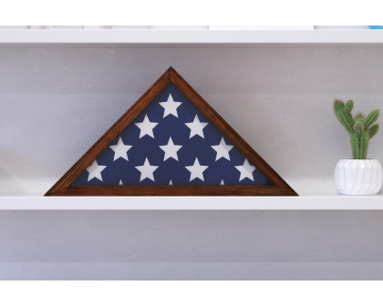 BLNK Sheehan Solid Wood Memorial Flag Display Case