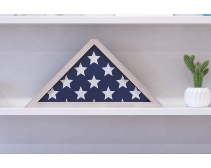 BLNK Sheehan Solid Wood Memorial Flag Display Case