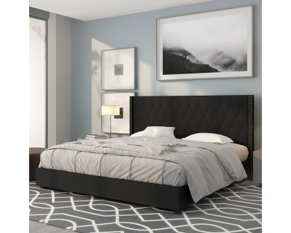 BLNK Riverdale Tufted Upholstered Platform Bed