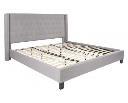 BLNK Riverdale Tufted Upholstered Platform Bed