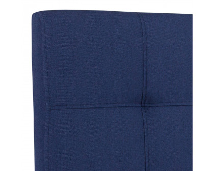 BLNK Bedford Fabric Tufted Upholstered Headboard - Navy, Full Size