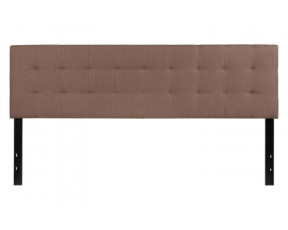 BLNK Bedford Fabric Tufted Upholstered Headboard - Camel, King Size