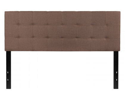 BLNK Bedford Fabric Tufted Upholstered Headboard - Camel, Queen Size