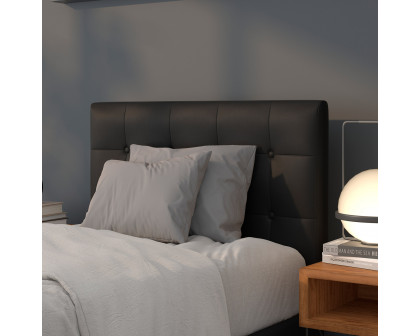 BLNK Lennox Vinyl Tufted Upholstered Headboard