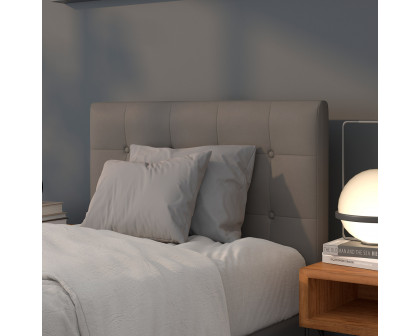 BLNK Lennox Vinyl Tufted Upholstered Headboard