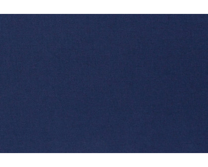 BLNK Lexington Fabric Upholstered Headboard with Accent Nail Trim - Navy, Twin Size