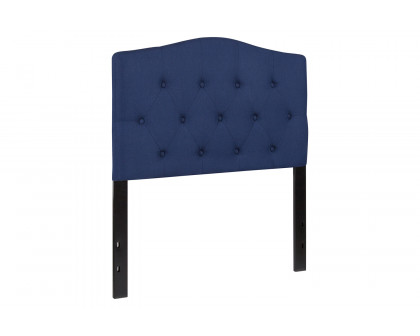 BLNK Cambridge Fabric Tufted Upholstered Headboard - Navy, Twin Size