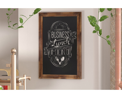 BLNK Canterbury Wall Mount Magnetic Chalkboard Sign with Eraser