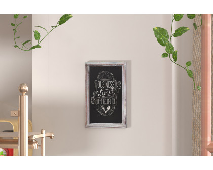 BLNK Canterbury Wall Mount Magnetic Chalkboard Sign with Eraser