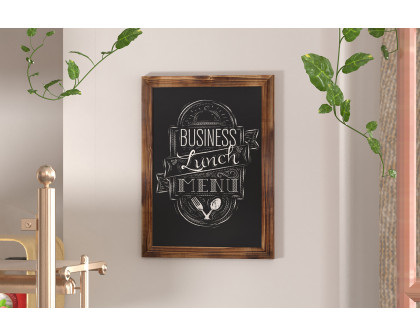 BLNK Canterbury Wall Mount Magnetic Chalkboard Sign with Eraser