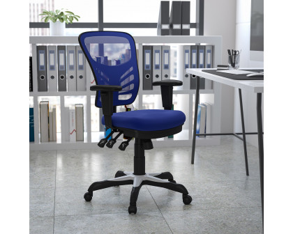 BLNK Nicholas Mid-Back Mesh Multifunction Executive Swivel Ergonomic Office Chair with Adjustable Arms