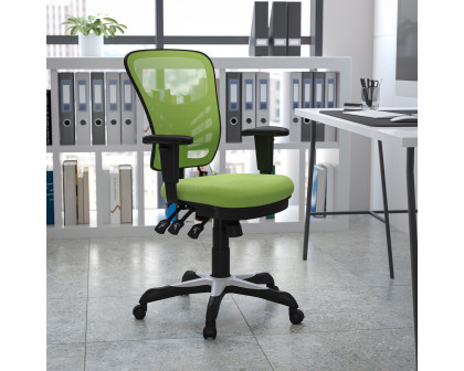 BLNK Nicholas Mid-Back Mesh Multifunction Executive Swivel Ergonomic Office Chair with Adjustable Arms