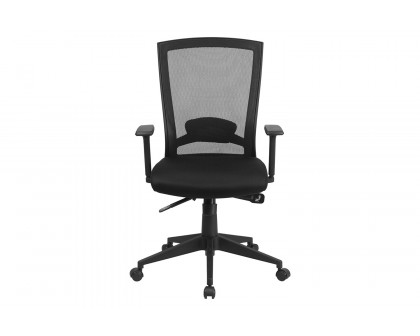 BLNK - Cleo Mid-Back Mesh Executive Swivel Ergonomic Office Chair with Back Angle Adjustment and Adjustable Arms