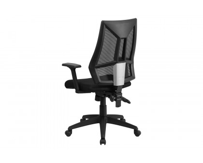 BLNK - Ivan High-Back Mesh Multifunction Swivel Ergonomic Task Office Chair with Adjustable Arms