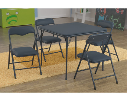 BLNK Mindy Kids Folding Table and Chair Set 5 Piece