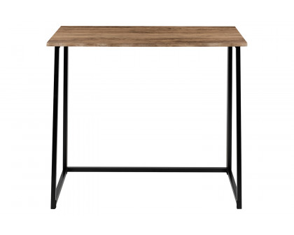 BLNK - Walker Small Rustic Natural Folding Computer Desk