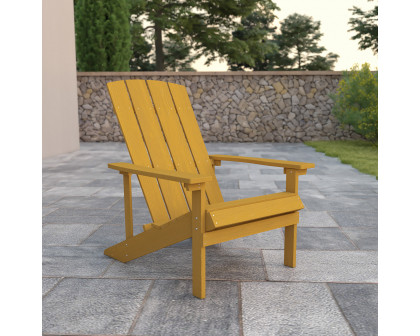 BLNK Charlestown Commercial All-Weather Poly Resin Wood Adirondack Chair