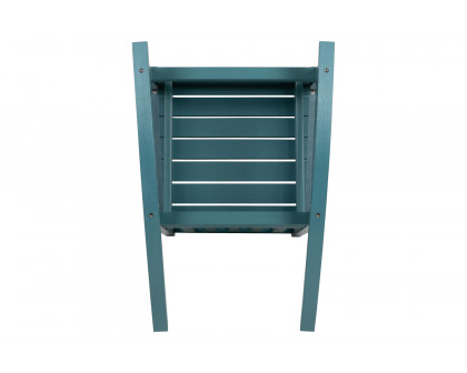 BLNK Winston Poly Resin All-Weather Rocking Chair - Teal