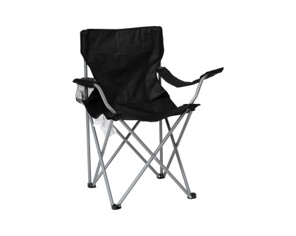 BLNK Quad Folding Camping and Sports Chair with Armrest Cupholder