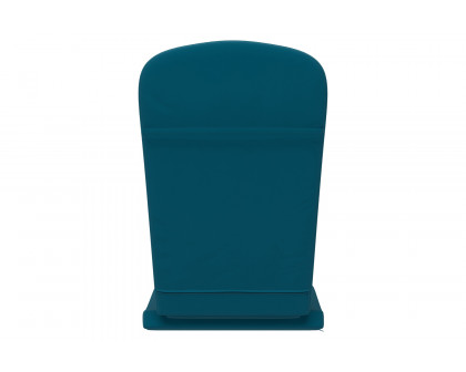 BLNK Charlestown All-Weather Indoor-Outdoor High Back Adirondack Chair Cushions Set of 2 - Teal