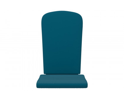 BLNK Charlestown All-Weather Indoor-Outdoor High Back Adirondack Chair Cushions Set of 2 - Teal