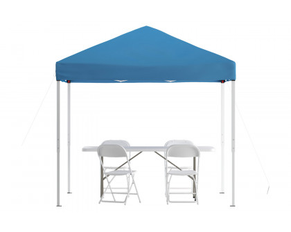 BLNK Otis Portable Tent Set - Blue, 8'W x 8'L