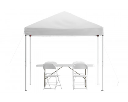 BLNK Otis Portable Tent Set - White, 8'W x 8'L