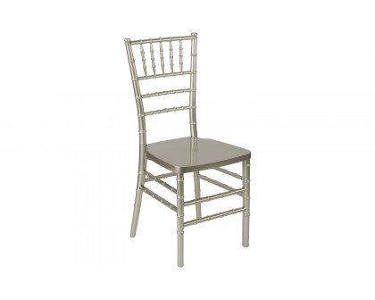 BLNK HERCULES PREMIUM Series Resin Stacking Chiavari Chair - Champagne