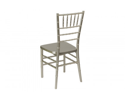 BLNK HERCULES PREMIUM Series Resin Stacking Chiavari Chair - Champagne