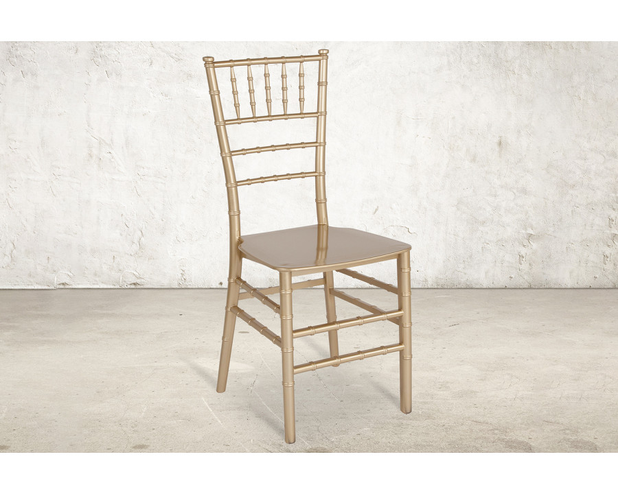 BLNK HERCULES Series Resin Stacking Chiavari Chair