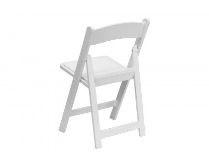 BLNK Hercules Resin Folding Chair - White