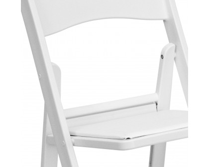 BLNK Hercules Resin Folding Chair - White