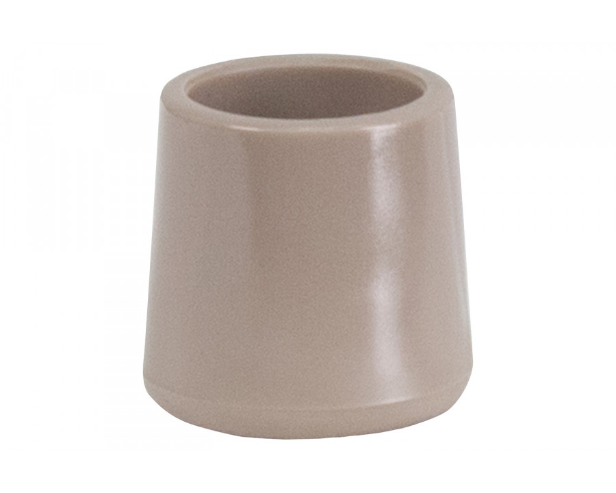 BLNK Chance Replacement Foot Cap for Plastic Folding Chairs - Beige