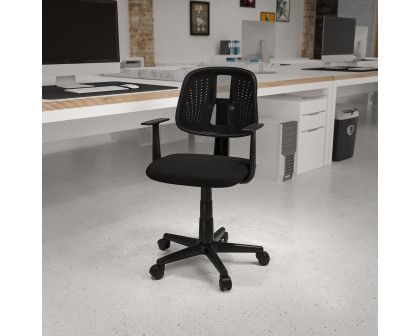 BLNK Flash Fundamentals Mid-Back Mesh Swivel Task Office Chair with Pivot Back