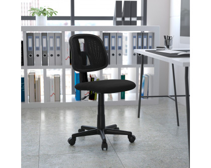 BLNK Flash Fundamentals Mid-Back Mesh Swivel Task Office Chair with Pivot Back