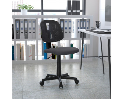 BLNK Flash Fundamentals Mid-Back Mesh Swivel Task Office Chair with Pivot Back