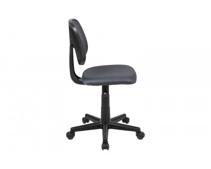 BLNK Flash Fundamentals Mid-Back Mesh Swivel Task Office Chair with Pivot Back - Gray