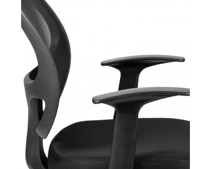 BLNK - Mallard Mid-Back Mesh Swivel Ergonomic Task Office Chair with T-Arms