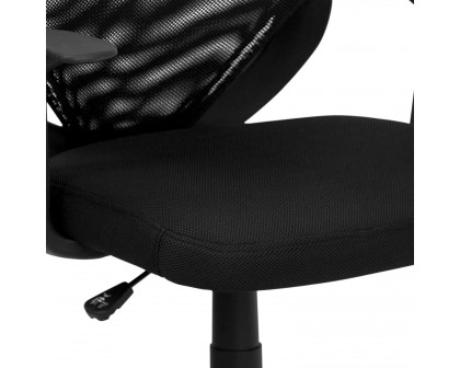 BLNK - Norris Mid-Back Mesh Tapered Back Swivel Task Office Chair with T-Arms