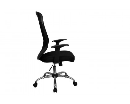 BLNK - Noreen High-Back Mesh Executive Swivel Office Chair with Arms