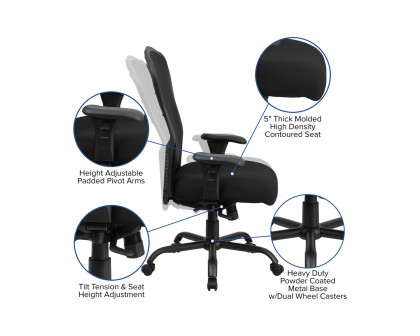 BLNK HERCULES Series Mesh Multifunction Synchro-Tilt Ergonomic Office Chair