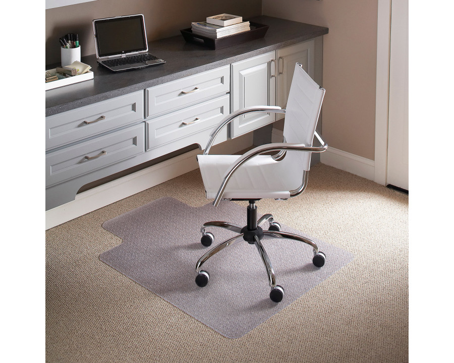 BLNK Jackson Carpet Chair Mat with Lip - 36"W x 48"L