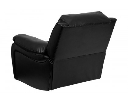 BLNK Kyle LeatherSoft Rocker Recliner - Black