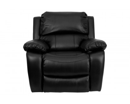 BLNK Kyle LeatherSoft Rocker Recliner - Black