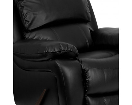 BLNK Kyle LeatherSoft Rocker Recliner - Black