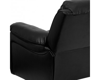 BLNK Kyle LeatherSoft Rocker Recliner - Black