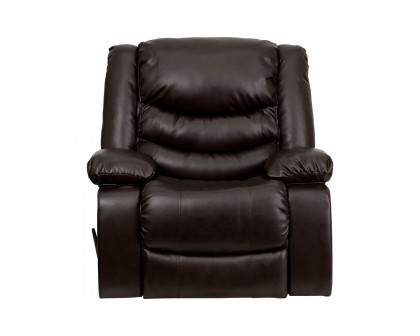 BLNK - Kyle LeatherSoft Lever Rocker Recliner with Padded Arms