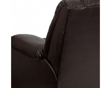 BLNK - Kyle LeatherSoft Lever Rocker Recliner with Padded Arms