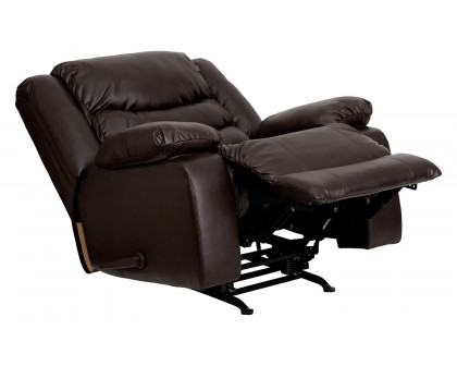 BLNK - Kyle LeatherSoft Lever Rocker Recliner with Padded Arms